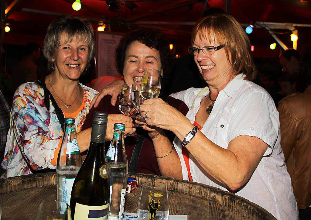 Impressionen vom Weinfest in der Burkheimer Mittelstadt