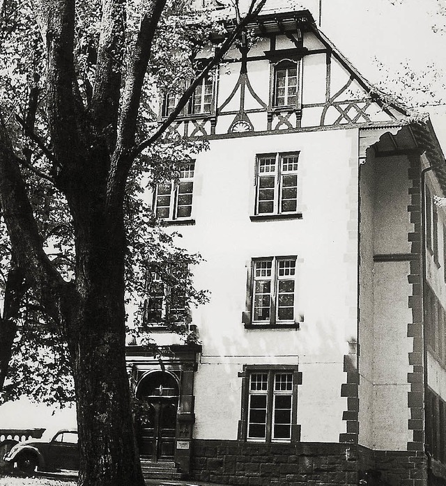 Die Ernst-Leitz-Schule war das erste Firmendomizil von Hekatron in Sulzburg.   | Foto: Hekatron