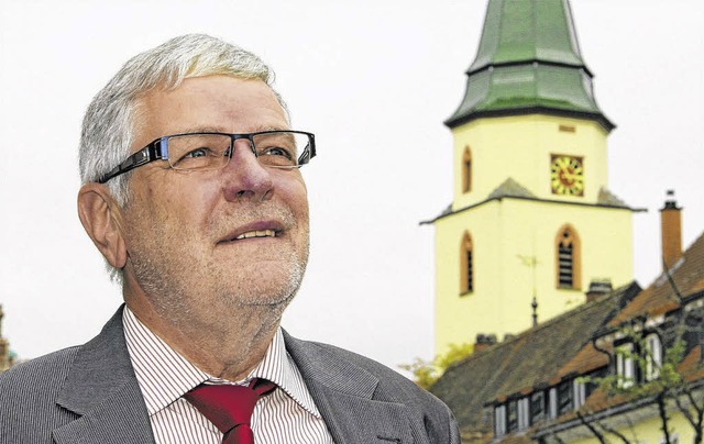 Anton Knapp blickt optimistisch in die Zukunft seiner Gemeinde.   | Foto: kleinert