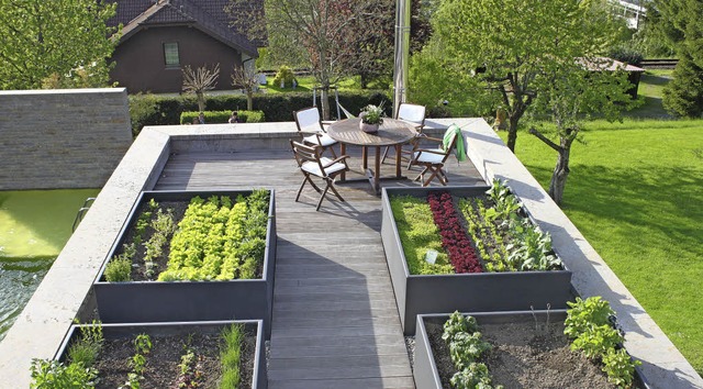 Gartenterrasse in Elzach  | Foto: Landratsamt/Spitzmller