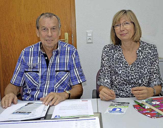 Hansjakob Schweickhardt  und Martina Enneking freuen sich auf das Fest.   | Foto: Alfred Arbandt