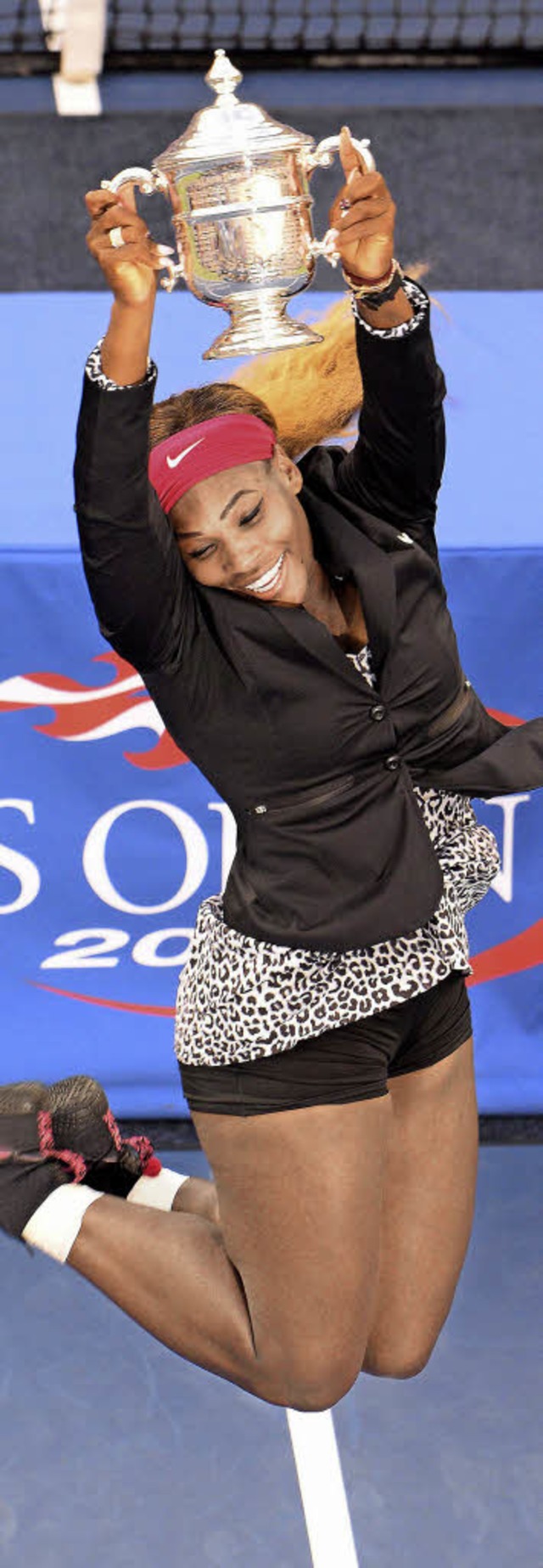 Glanzleistung im Big Apple: Serena Williams   | Foto: dpa