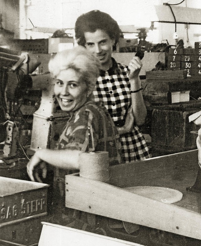 Viele Frauen aus dem Sden fanden zum ...in der Offenburger Spinnerei-Weberei.   | Foto: Stadtarchiv Offenburg