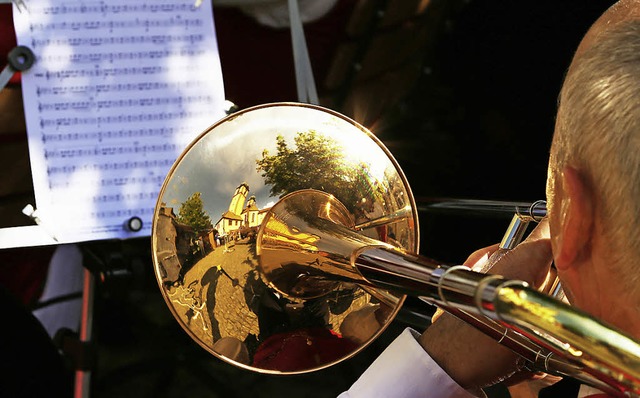 Strahlender Sonnenschein herrschte beim Pfarrfest in St. Mrgen.  | Foto: Heinrich Fehrenbach