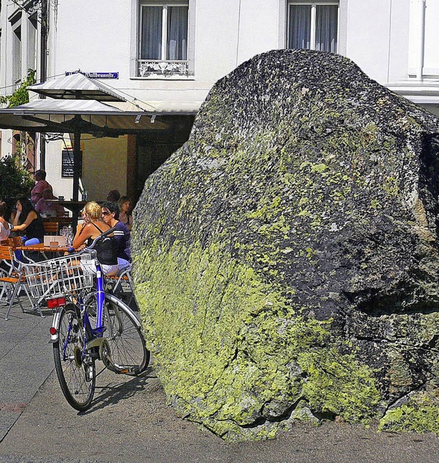 Mit einer Fotomontage reagiert BZ-Lese...er Schweiz ersetzen. Gedacht, getan.    | Foto: Fotomontage: Gerhard Thum