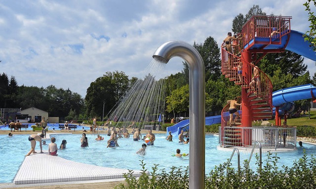 Richtig Hochbetrieb herrschte im Freibad in dieser Saison eher selten.  | Foto: ARCHIV/LANGELOTT