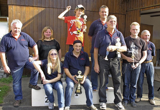 Sieger der 64. Bundesmotorsportmeisterschaft in Oberwinden   | Foto: Hhr