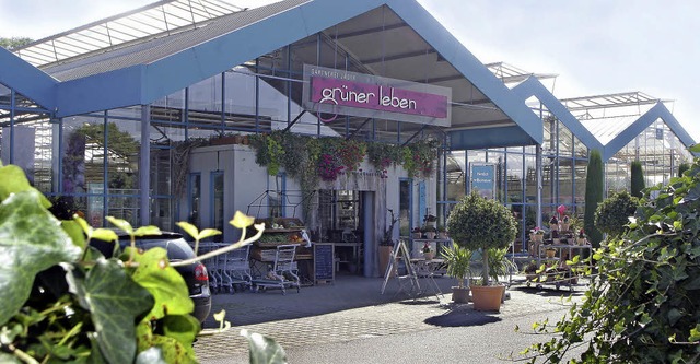 Seit 2003 befindet sich auch der Verkauf der Grtnerei Jger an der B3.   | Foto: fotos/repros:heidi fssel