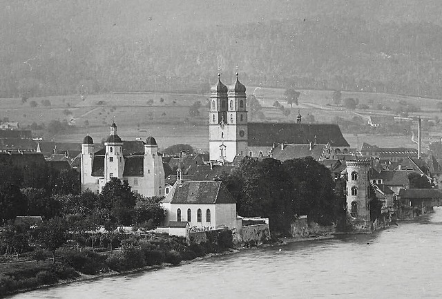 Sckingen sah nach dem Ersten Weltkrie...rstrungen blieb die Stadt verschont.   | Foto: Stadtarchiv
