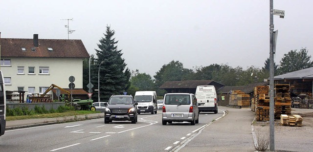 Die Straenverkehrsbehrde lehnt die v...sich fr die Sicherheit stark machen.   | Foto: Heiner Fabry