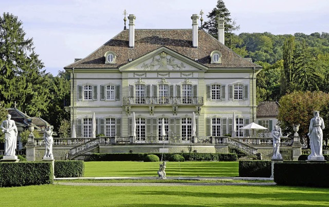 Der Wenkenhof, hier das Gebude Neuer ...e, ist Riehens prchtigster Landsitz.   | Foto: Klaus Spechtenhauser