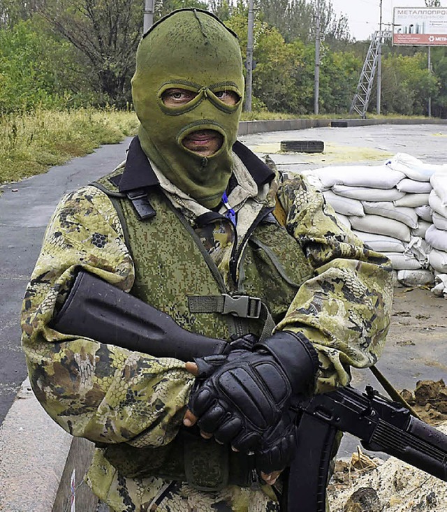 Separatist nahe Donezk   | Foto: AFP