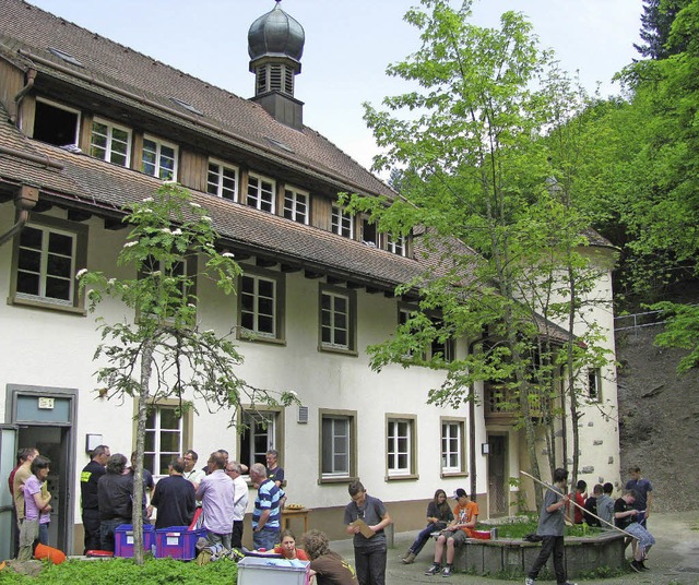 Blick auf den Innenhof des Dekan-Strohmeyer-Hauses   | Foto: Manfred Lange