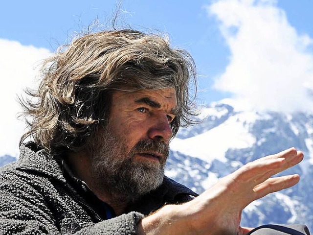 Reinhold Messner  hier vor dem Ortlermassiv in Sdtirol   | Foto: dapd/dpa