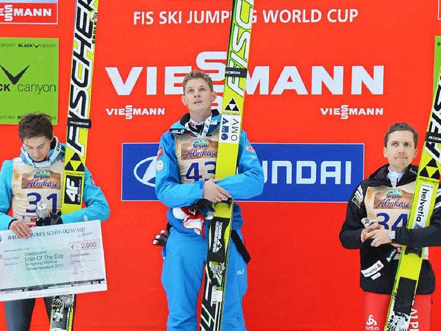 Ehrungen der weltbesten Skispringer, w...ig an der  Hochfirstschanze erleben.  | Foto: peter stellmach