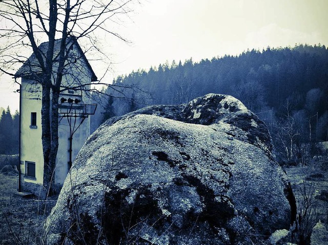 Mystisch und geheimnisvoll: So manche ...Felsen geben am Schluchsee Rtsel auf.  | Foto: Gabriele Hennicke