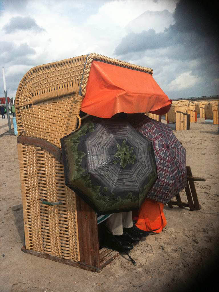 Strandkorb-Urlaub an der Ostsee bei jedem Wetter