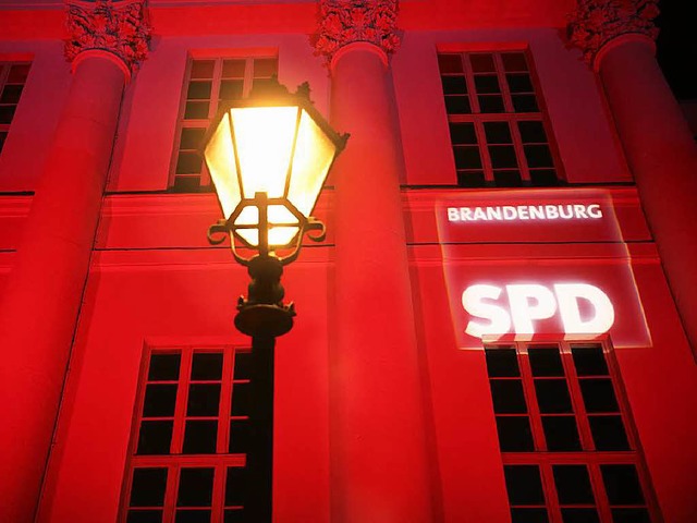 Nur in Brandenburg durfte die SPD jubeln.  | Foto: dpa