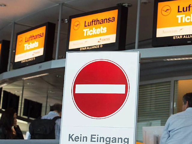 Lufthansa-Piloten wollen erneut streiken.  | Foto: dpa