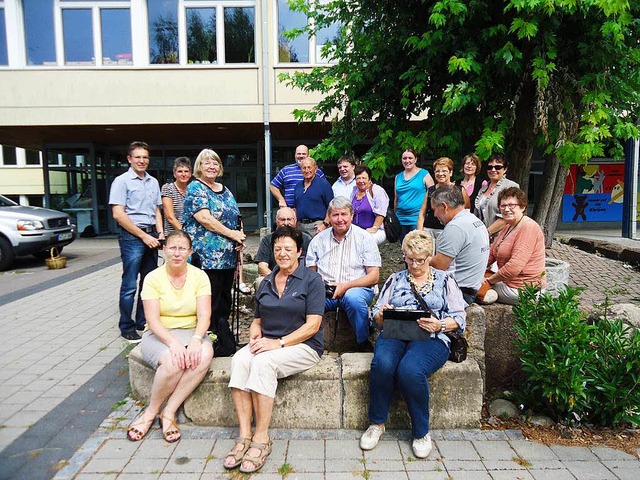 Die Partnerschaftskomitees aus Sthlin...e trafen sich zur gemeinsamen Sitzung.  | Foto: Komitee