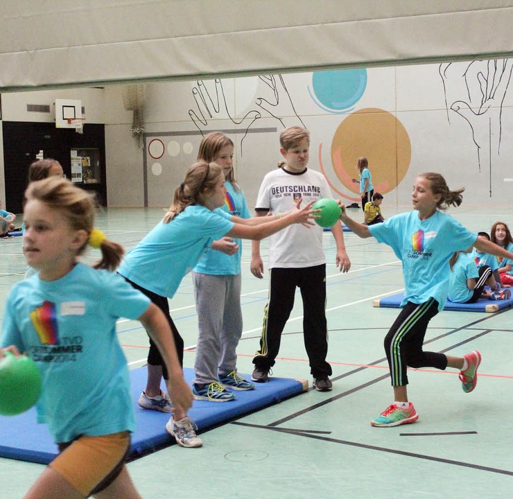Fnf Tage lang und fnf Spiortarten - Sommercamp des TVD  | Foto: Kiefer