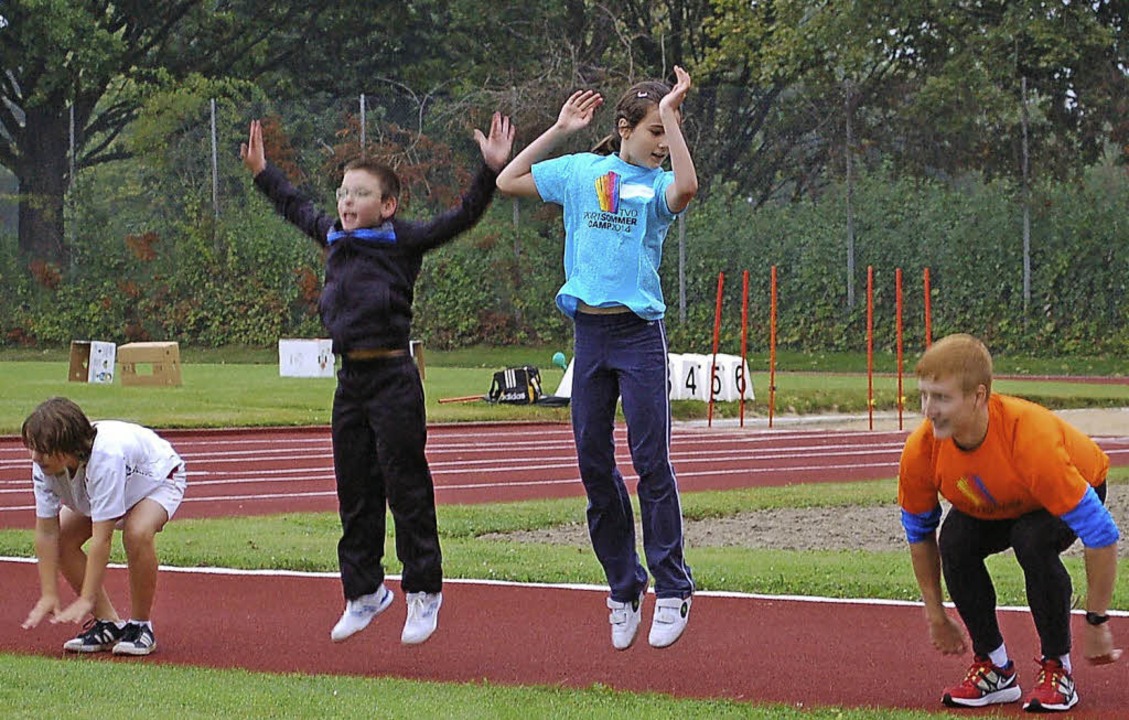 Fnf Tage lang und fnf Spiortarten - Sommercamp des TVD  | Foto: Kiefer