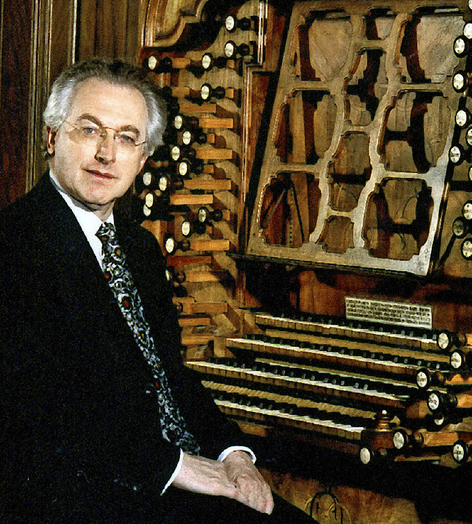 Der Organist Gerhard Weinberger spielt Franck und Genzmer im Münster in