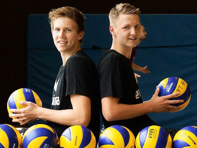 Fr die deutsche Jugendnationalmannsch...Oliver Hein (links) und Peter Schnabel  | Foto: Patrick Seeger