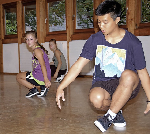 Vom Breakdance-Profi lernen / Tnzer S...er footworks, powermoves und headspins  | Foto: Andrea Steinhart