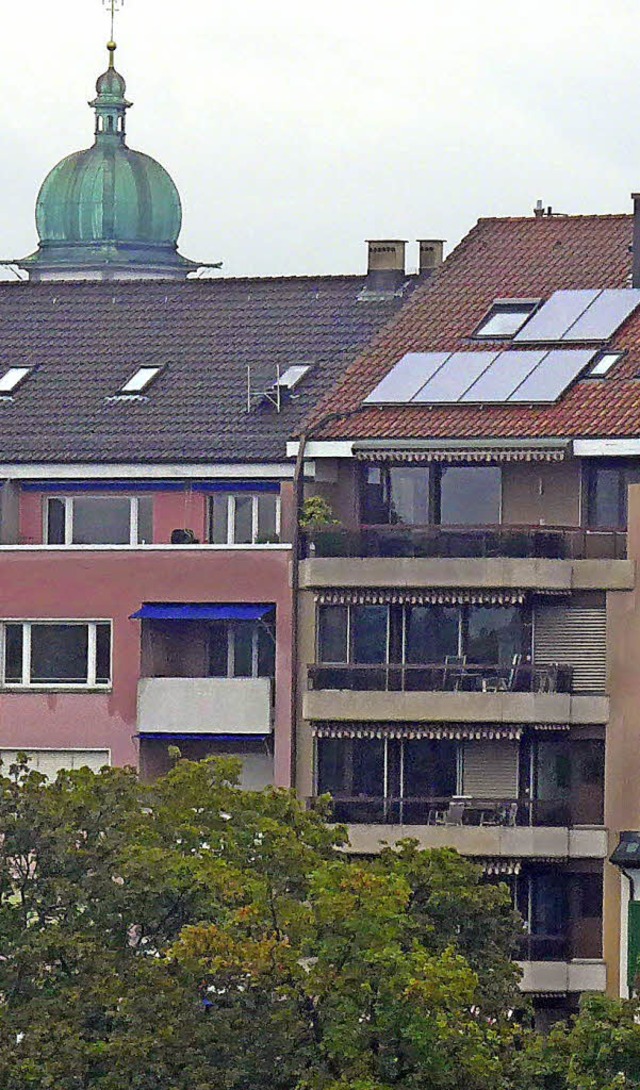Wohnungen sind in Basel schon heute knapp.   | Foto: Gramespacher