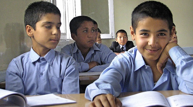 Gut ausgestattet: Schler  der Amani Oberrealschule in Kabul  | Foto: Safi Baborie