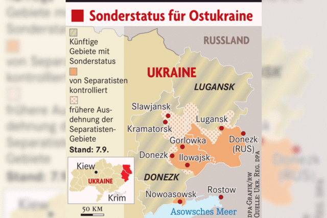 Ukraine gewährt Donbass weitgehende Autonomie