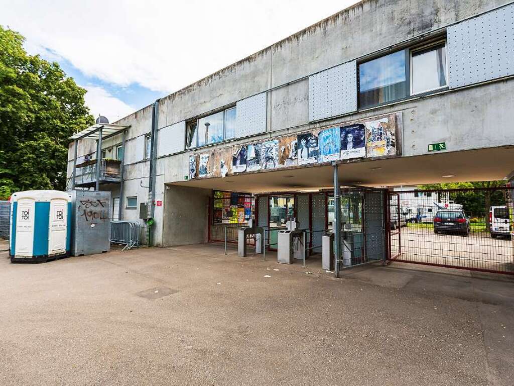 Das Stadion des SC Freiburg als Freiraum.