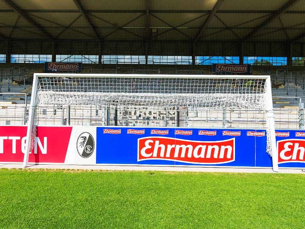 Das Stadion des SC Freiburg als Freiraum.