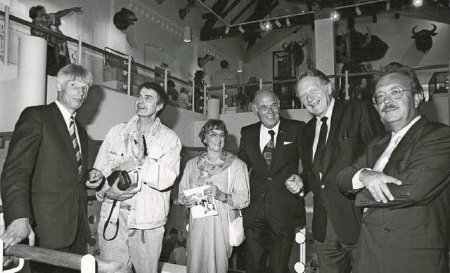 Neuerffnung   des Museums im Ritterhaus nach dem Umbau am 8. September 1989  | Foto: Stadtarchiv Offenburg