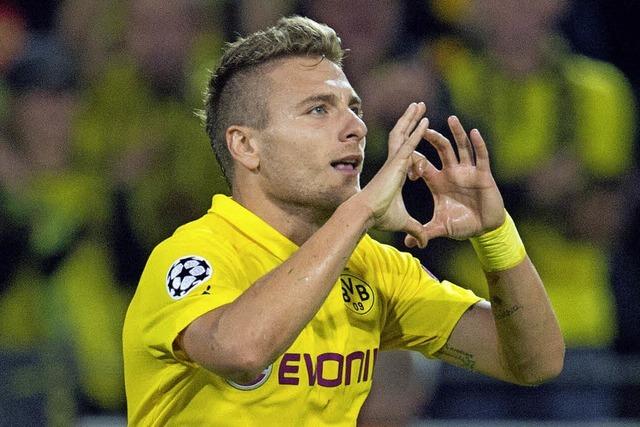 Borussia Dortmund erntet nach dem Sieg über den FC Arsenal Ovationen