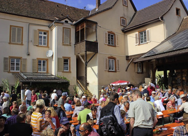 Viel los war beim Waiefescht des Musikvereins Feldberg.  | Foto: Privat