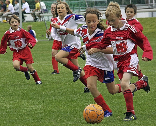 Begeisterung am Ball ist ein kindliche...ld mit Spielgemeinschaften begegnen.    | Foto: gerold bchle