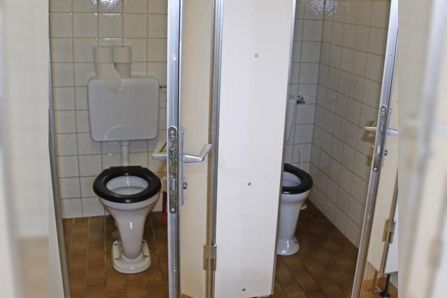 Neue Toiletten fr den Gemeindesaal Harpolingen