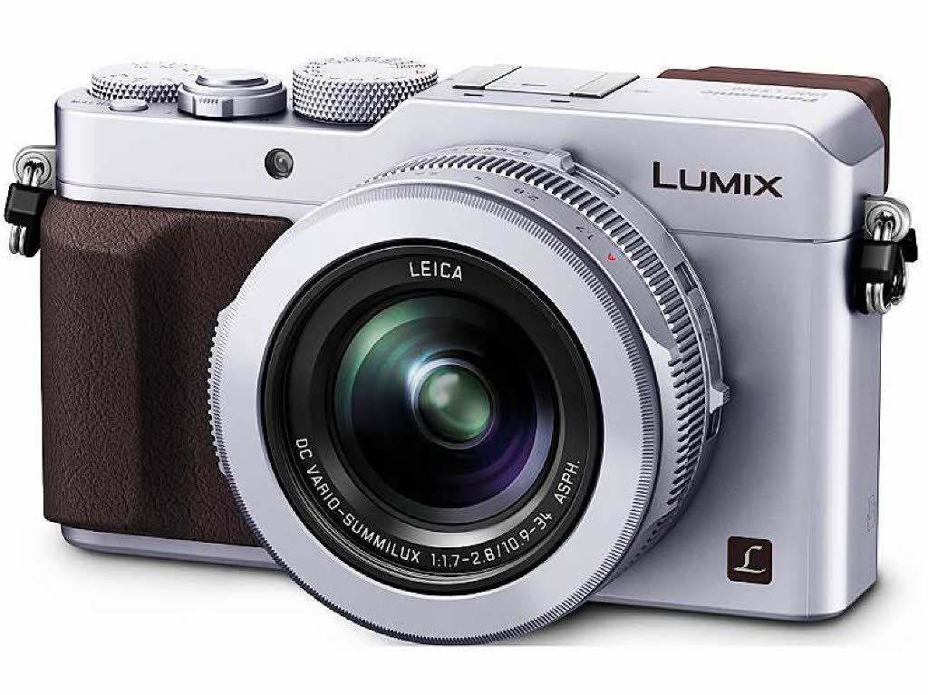 Doppeltes Lottchen: Die Leica D-Lux Typ 109  und die Panasonic LX100 (im Bild) sind technisch gleich, stecken aber in anderen Gehusen