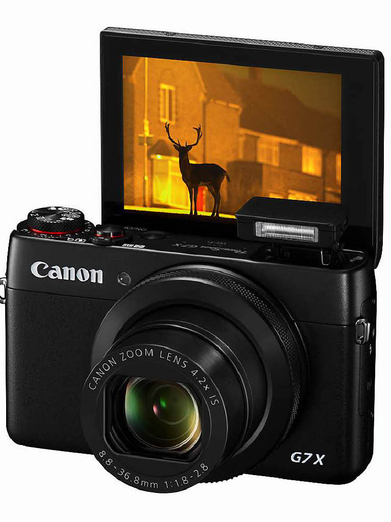 Selfie-fhiges Display und Ein-Zoll-Sensor: Canons Premiumkompakte G7 X kostet 649 Euro