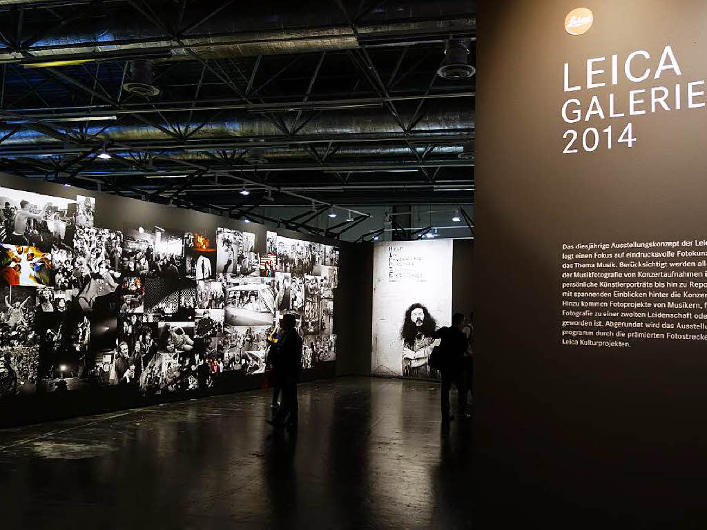 Ort der Stille: Die Leica-Galerie in Halle 1 zeigt bedeutende Bilder bedeutender Fotografen