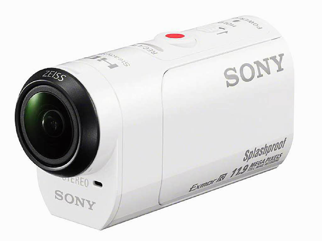 Sonys Actioncam HDR-AZ1 wiegt nur knapp 63 Gramm und ist nur etwas grer als eine Streichholzschachtel