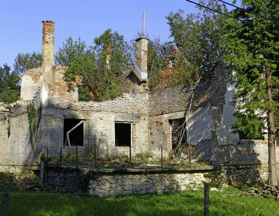 Viele Häuser in Kroatien wurden zerstört.  | Foto: Graff
