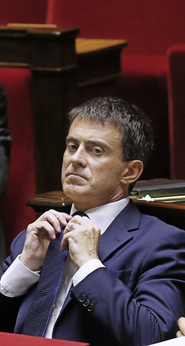 Manuel Valls wappnet sich gegen kritische Anwrfe.   | Foto: AFP