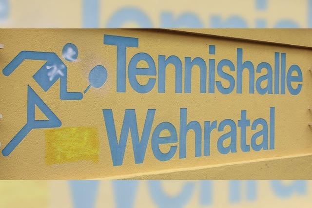 Der Wehrer Tennisclub betreibt die Halle weiter