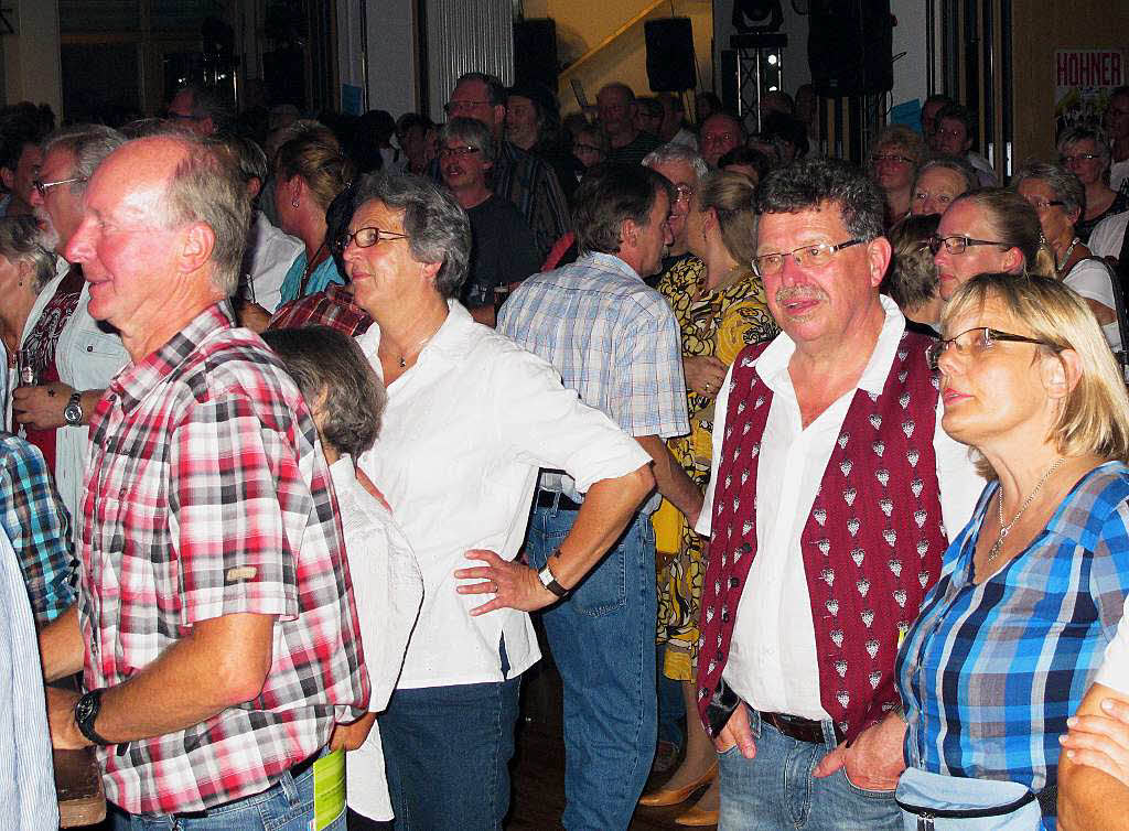 Die Hhner-Fans in Neuenburg waren ganz aus dem Huschen.