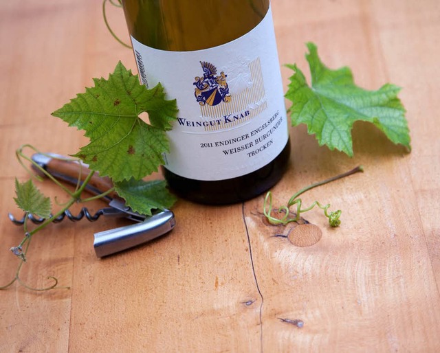 Der Weiburgunder vom Weingut Knab  | Foto: Michael Wissing