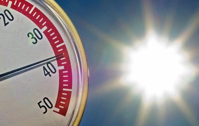 Um bis zu 4,8 Grad soll das Klima laut Experten bis 2100 ansteigen.   | Foto: dpa