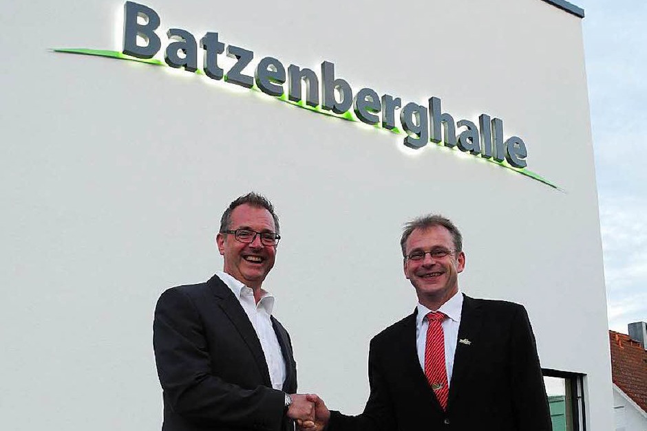Architekt Klaus Wehrle und Bürgermeister Dieter Hahn (Foto: Sophia Hesser) Architekt Klaus Wehrle und Bürgermeister Dieter Hahn (Foto: Sophia Hesser)
